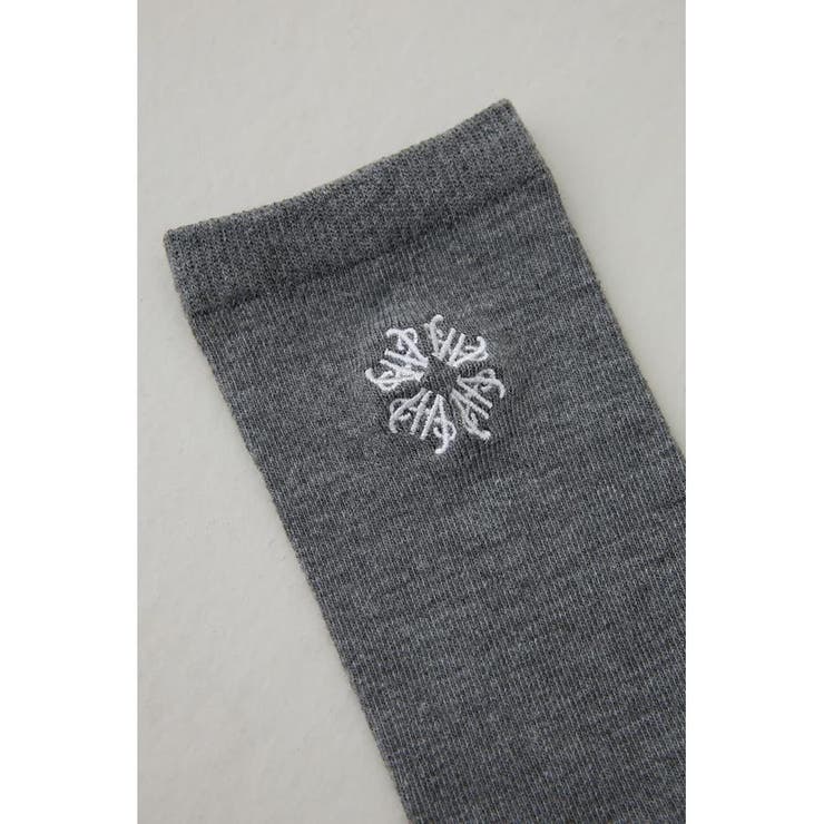 1ポイント刺繍ロングソックス | AZUL BY MOUSSY | 詳細画像10 