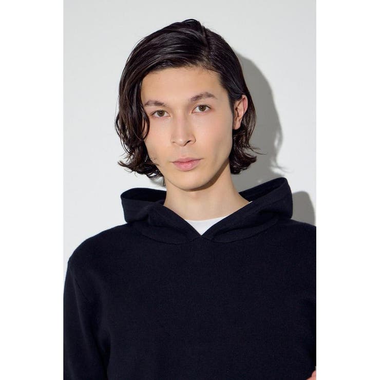 ハイゲージニットフーディー | AZUL BY MOUSSY | 詳細画像14 