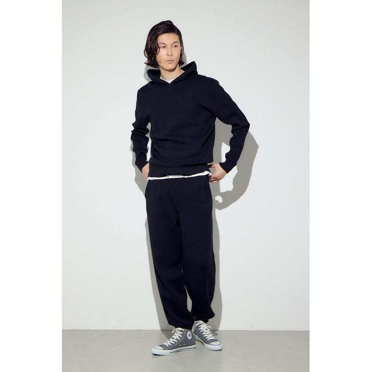 ハイゲージニットフーディー | AZUL BY MOUSSY | 詳細画像16 