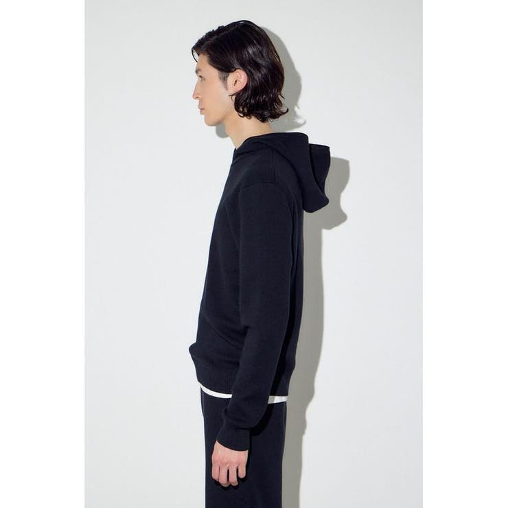 ハイゲージニットフーディー | AZUL BY MOUSSY | 詳細画像18 