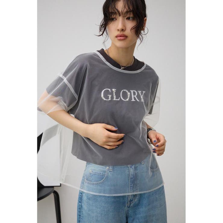 チュールプルオーバー | AZUL BY MOUSSY | 詳細画像2 