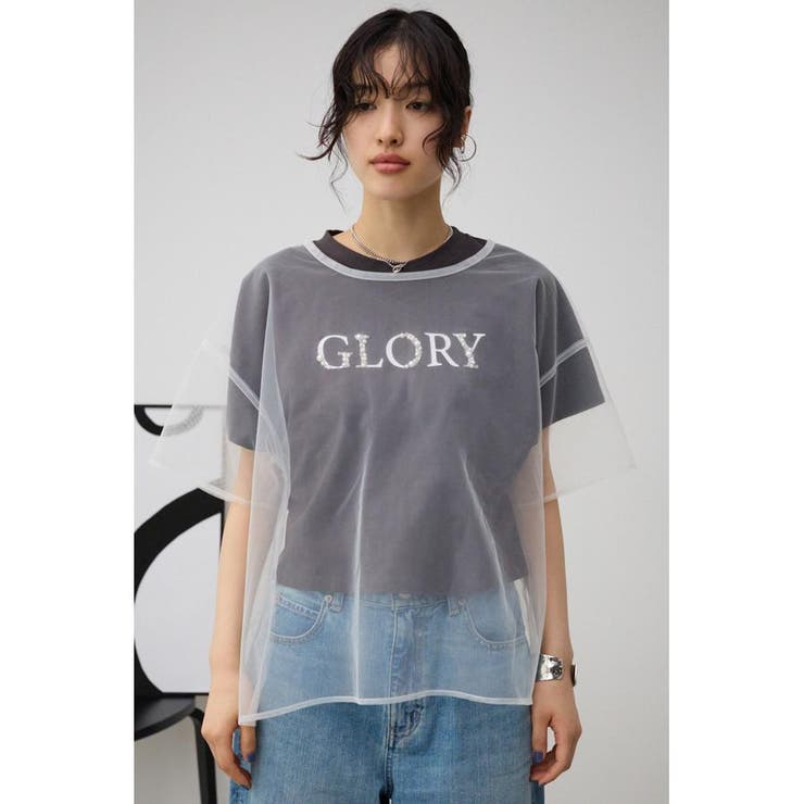 チュールプルオーバー | AZUL BY MOUSSY | 詳細画像4 