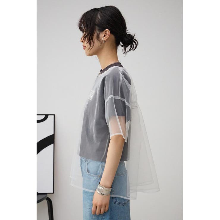 チュールプルオーバー | AZUL BY MOUSSY | 詳細画像5 