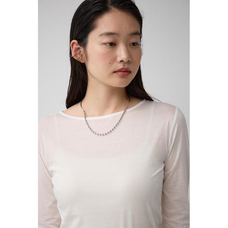 ベーシックシアーカットソー | AZUL BY MOUSSY | 詳細画像1 