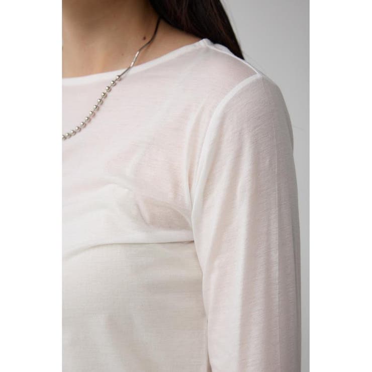 ベーシックシアーカットソー | AZUL BY MOUSSY | 詳細画像8 