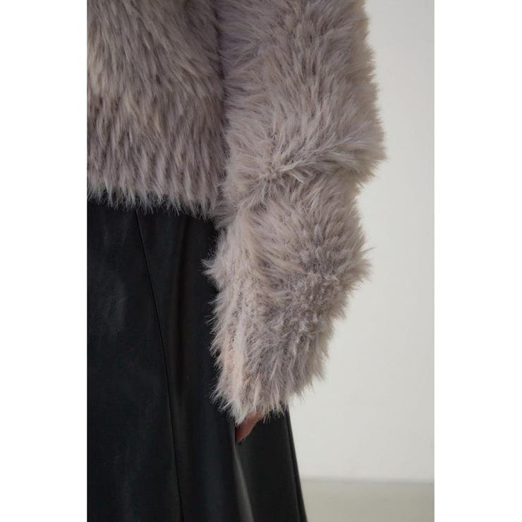 Wジップシャギーニットカーディガン | AZUL BY MOUSSY | 詳細画像30 