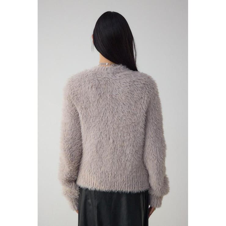 Wジップシャギーニットカーディガン | AZUL BY MOUSSY | 詳細画像28 