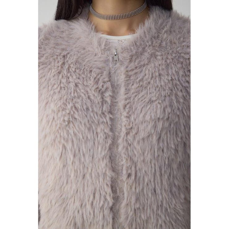 Wジップシャギーニットカーディガン | AZUL BY MOUSSY | 詳細画像28 