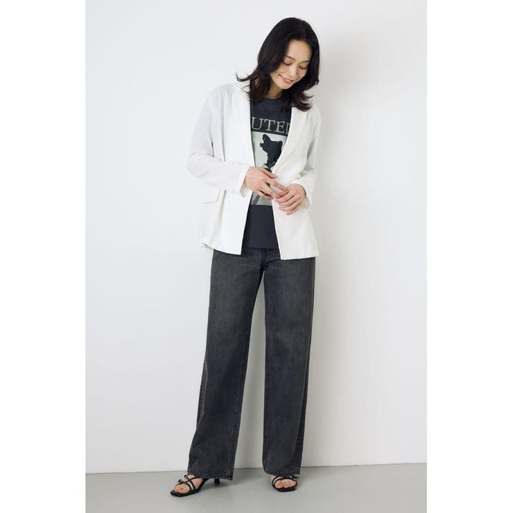 AZUL DENIM ハイウエストワイドデニム | AZUL BY MOUSSY | 詳細画像19 