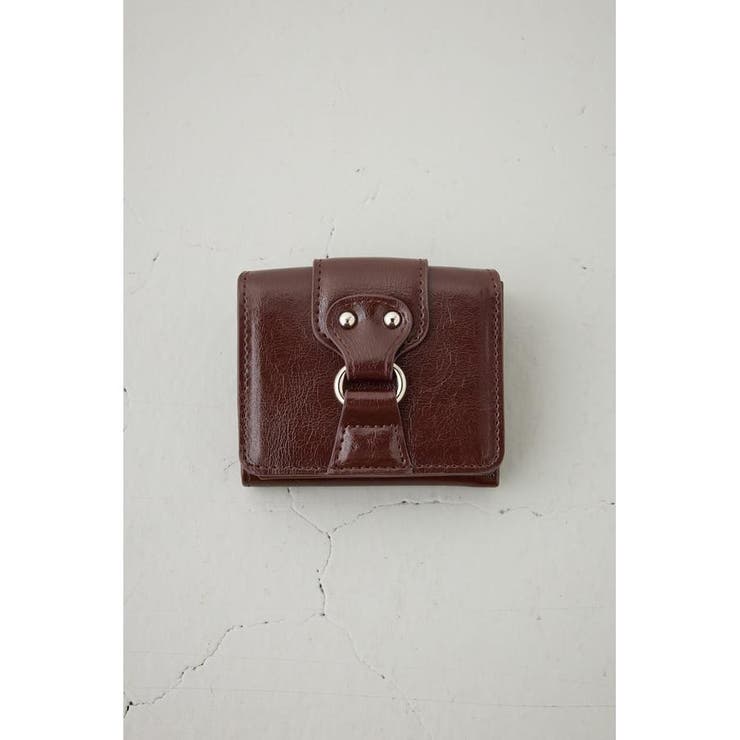 BRN | スタッズデザインミニウォレット | AZUL BY MOUSSY