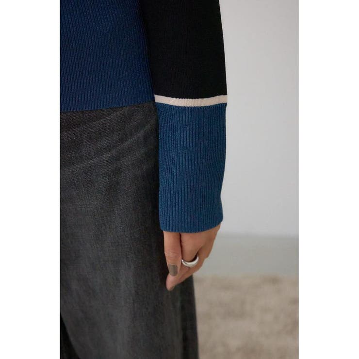 ラメバイカラーニットトップス | AZUL BY MOUSSY | 詳細画像20 