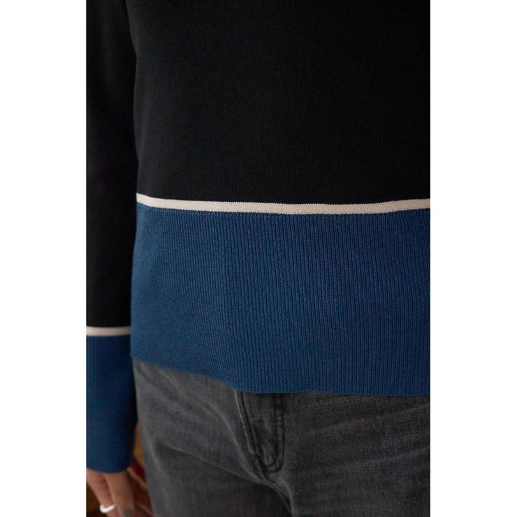 ラメバイカラーニットトップス | AZUL BY MOUSSY | 詳細画像21 