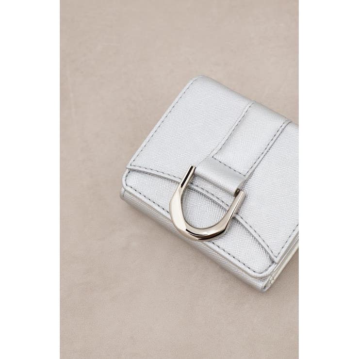 ニュアンスメタルパーツミニウォレット | AZUL BY MOUSSY | 詳細画像9 