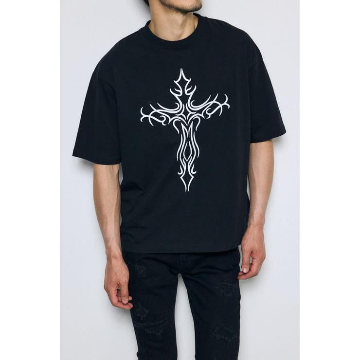 クロスモチーフTシャツ | AZUL BY MOUSSY | 詳細画像12 
