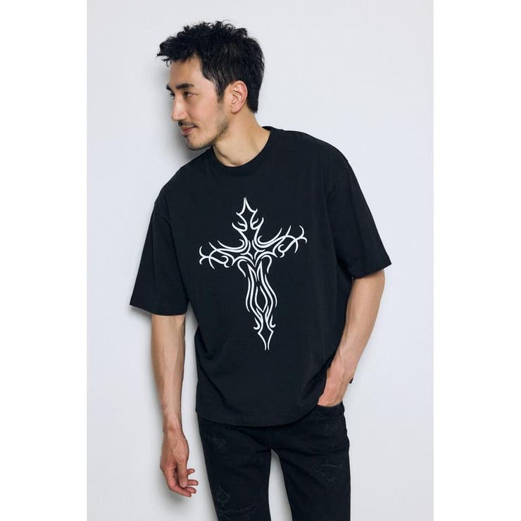 クロスモチーフTシャツ | AZUL BY MOUSSY | 詳細画像14 