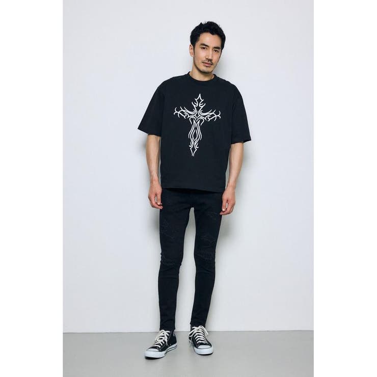 クロスモチーフTシャツ | AZUL BY MOUSSY | 詳細画像15 