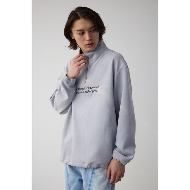 フェイクスウェードハーフジッププルオーバー | AZUL BY MOUSSY | 詳細画像29 