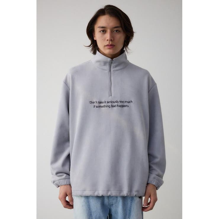 フェイクスウェードハーフジッププルオーバー | AZUL BY MOUSSY | 詳細画像31 