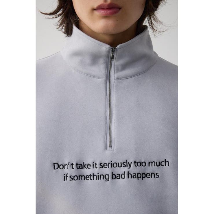 フェイクスウェードハーフジッププルオーバー | AZUL BY MOUSSY | 詳細画像34 