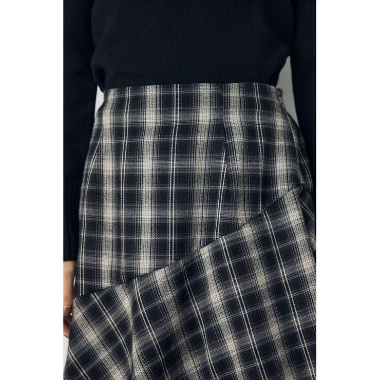 アシンメトリーティアードスカート | AZUL BY MOUSSY | 詳細画像12 
