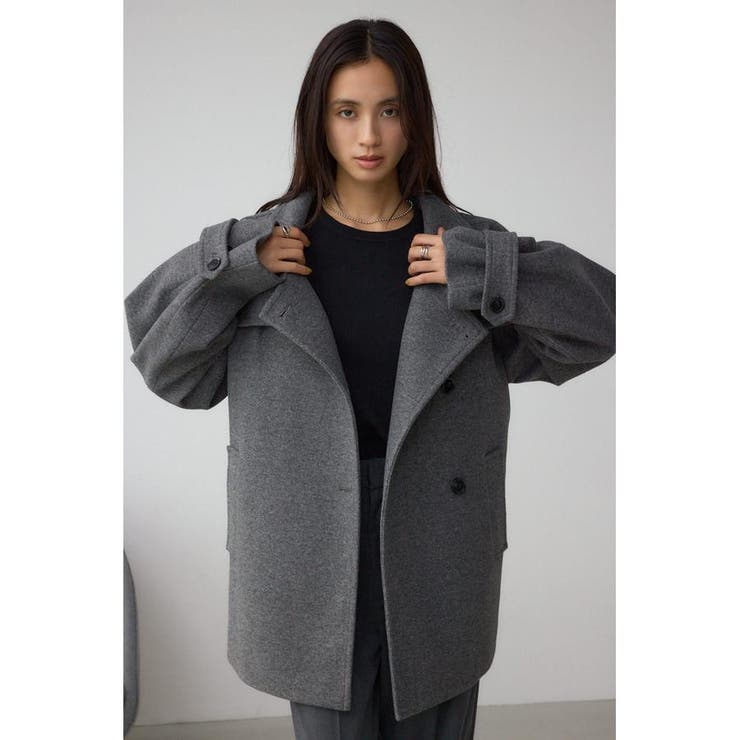 B-HEATスタンドカラーミドルコート | AZUL BY MOUSSY | 詳細画像33 