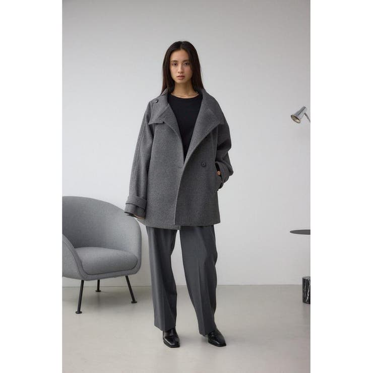 B-HEATスタンドカラーミドルコート | AZUL BY MOUSSY | 詳細画像34 