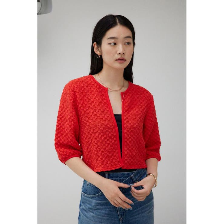ポップコーンカットカーディガン | AZUL BY MOUSSY | 詳細画像23 