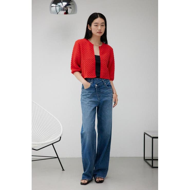 ポップコーンカットカーディガン | AZUL BY MOUSSY | 詳細画像24 