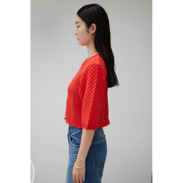 ポップコーンカットカーディガン | AZUL BY MOUSSY | 詳細画像26 