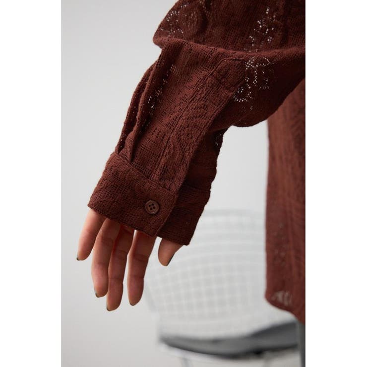 コットンレースシャツ | AZUL BY MOUSSY | 詳細画像31 