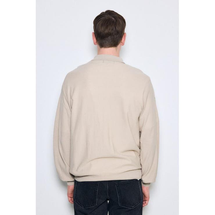 衿付きサファリニットカーディガン | AZUL BY MOUSSY | 詳細画像30 