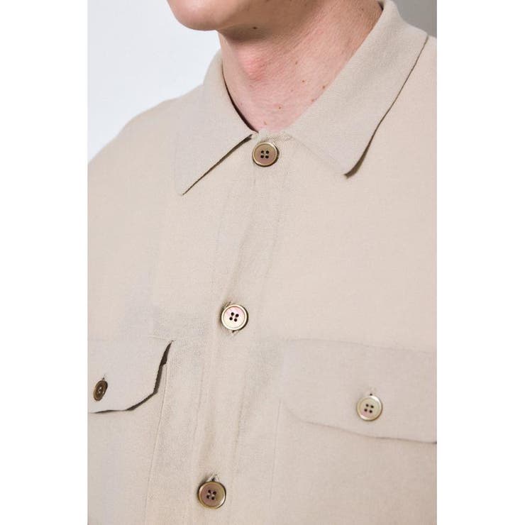 衿付きサファリニットカーディガン | AZUL BY MOUSSY | 詳細画像31 