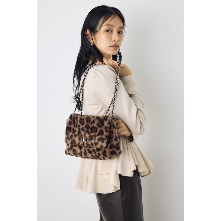 キルティングデザインフラップファーバッグ | AZUL BY MOUSSY | 詳細画像24 