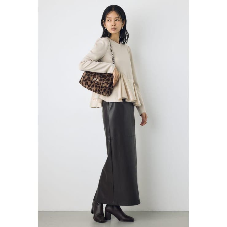 キルティングデザインフラップファーバッグ | AZUL BY MOUSSY | 詳細画像25 