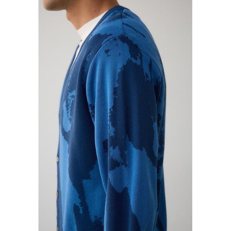 総柄スリムフィットカーディガン | AZUL BY MOUSSY | 詳細画像33 