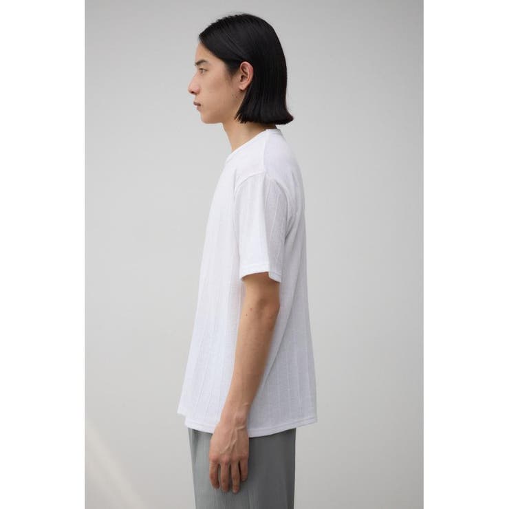 シャドウストライプクルーネックTシャツ | AZUL BY MOUSSY | 詳細画像6 