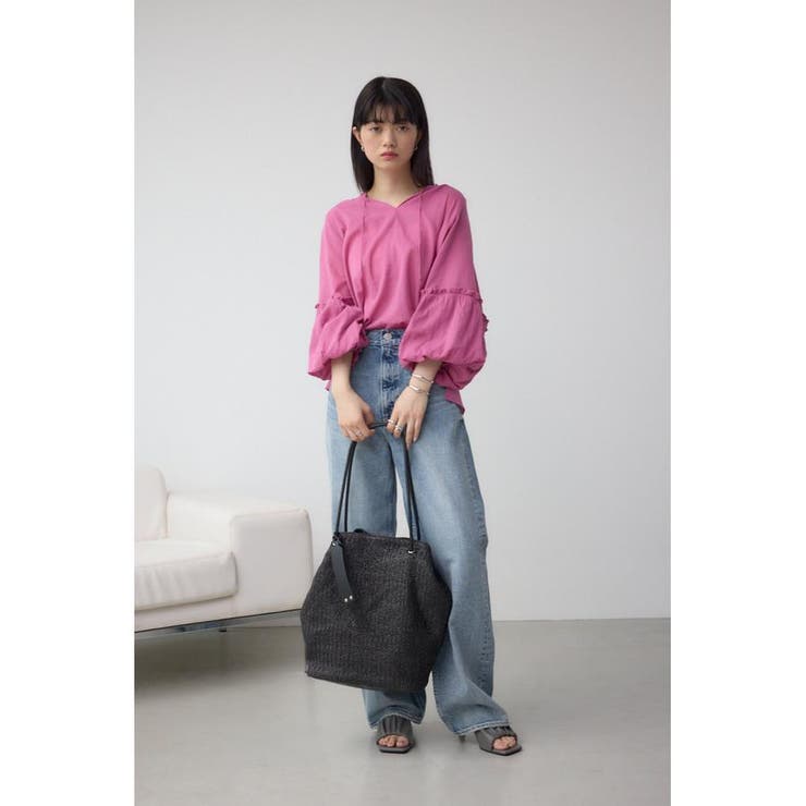 チャームセットメッシュトートバッグ | AZUL BY MOUSSY | 詳細画像1 