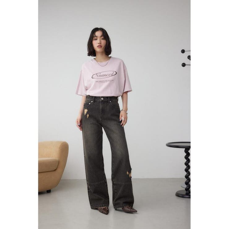 ヴィンテージ5分袖Tシャツ | AZUL BY MOUSSY | 詳細画像23 