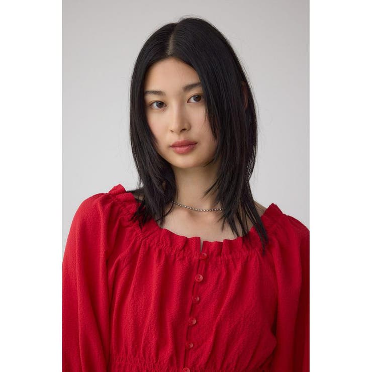 ギャザーフリル2WAYブラウス | AZUL BY MOUSSY | 詳細画像27 