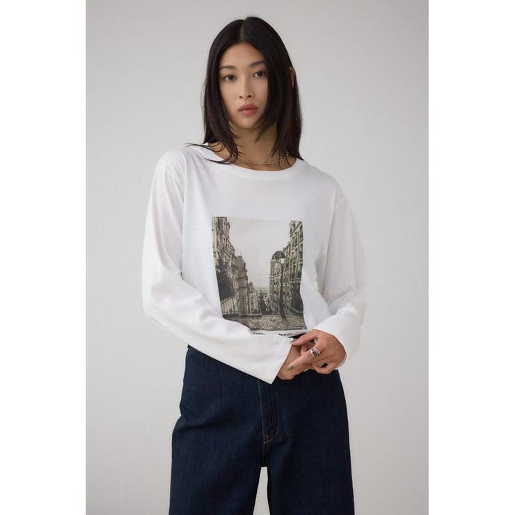 アソートフォトロングスリーブTシャツ | AZUL BY MOUSSY | 詳細画像3 