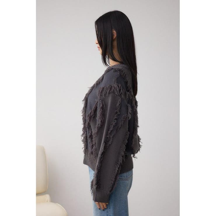 フリンジデザインニットトップス | AZUL BY MOUSSY | 詳細画像26 