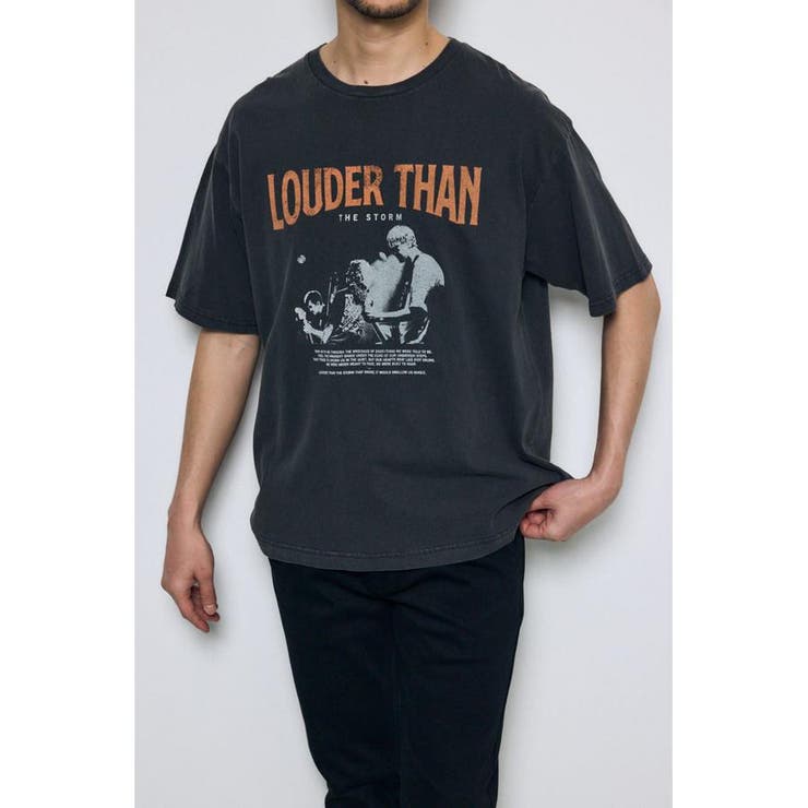 BLK | LOUNDER THAN Tシャツ | AZUL BY MOUSSY