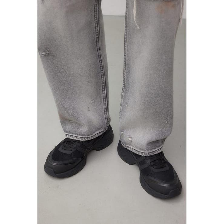 ミックスマテリアルスニーカー | AZUL BY MOUSSY | 詳細画像2 