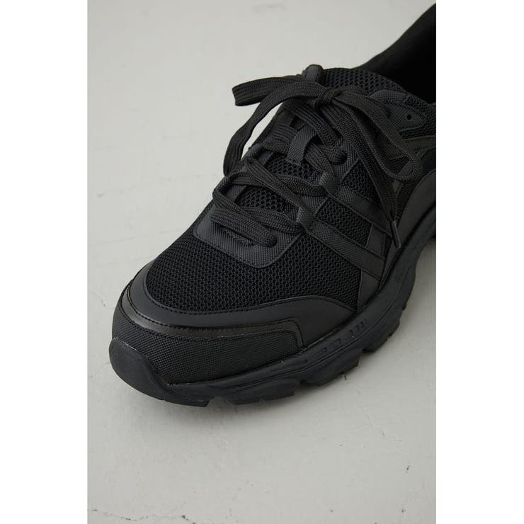 ミックスマテリアルスニーカー | AZUL BY MOUSSY | 詳細画像9 