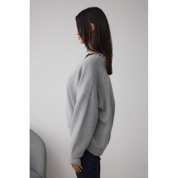 Vネックフリンジスウェッターニット | AZUL BY MOUSSY | 詳細画像28 