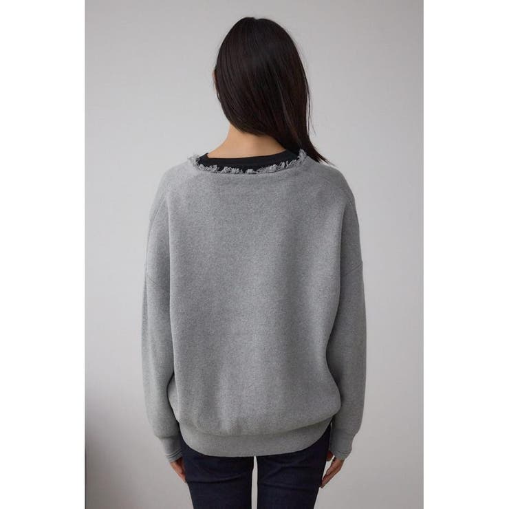 Vネックフリンジスウェッターニット | AZUL BY MOUSSY | 詳細画像29 