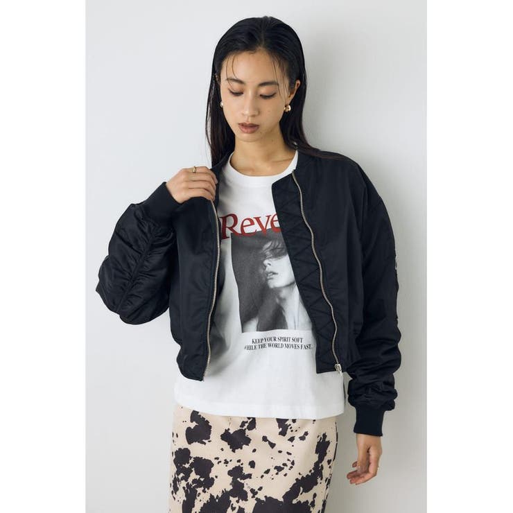 ショート中綿MA-1 | AZUL BY MOUSSY | 詳細画像14 