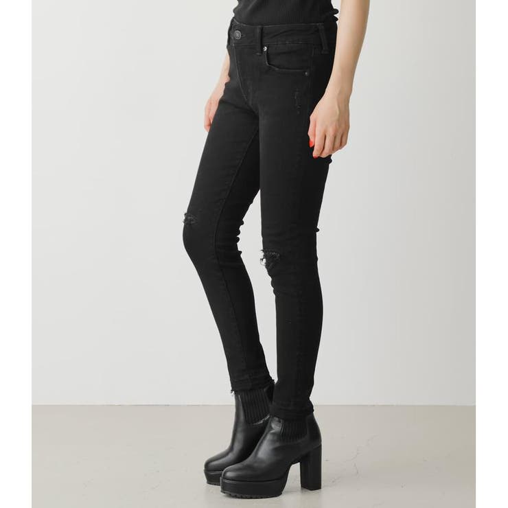 REPAIR DENIM SKINNY２ | AZUL BY MOUSSY | 詳細画像1 