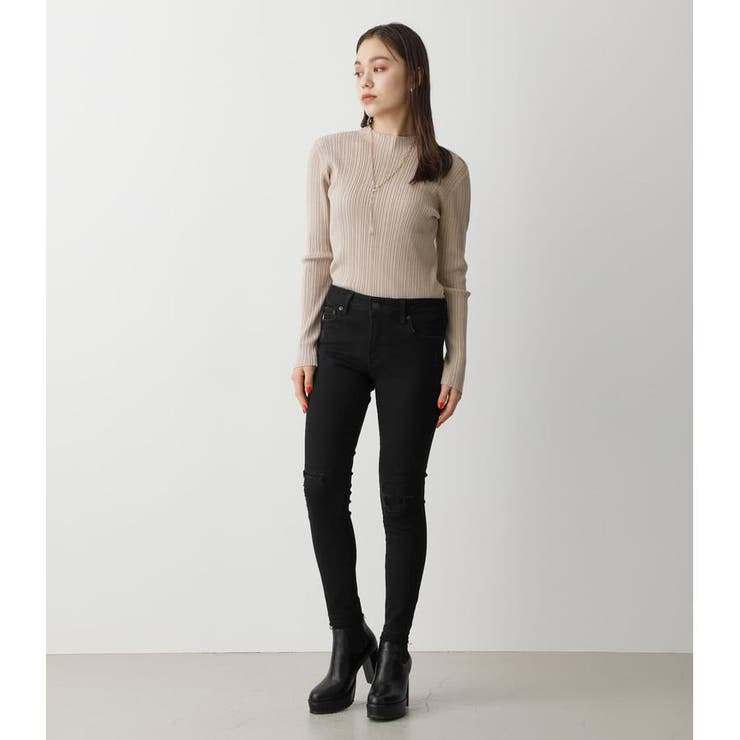 REPAIR DENIM SKINNY２ | AZUL BY MOUSSY | 詳細画像2 