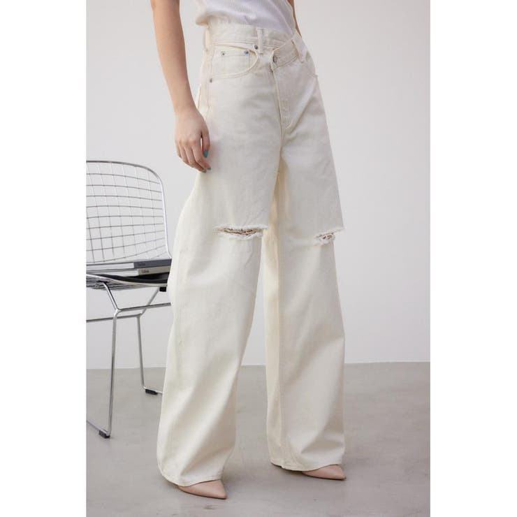 AZUL DENIM ダメージラップデニム | AZUL BY MOUSSY | 詳細画像2 